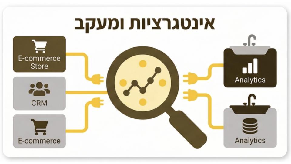 אינטגרציות ומעקב